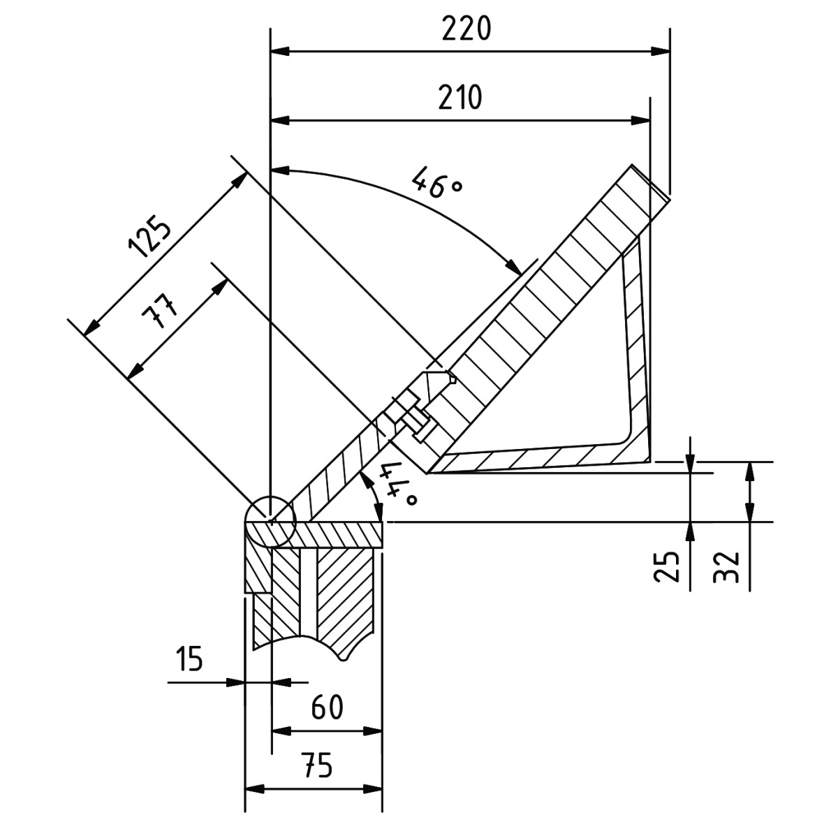 METALLKRAFT Fuß-Schwenkbiegemaschine FSBM 1270-20 E
