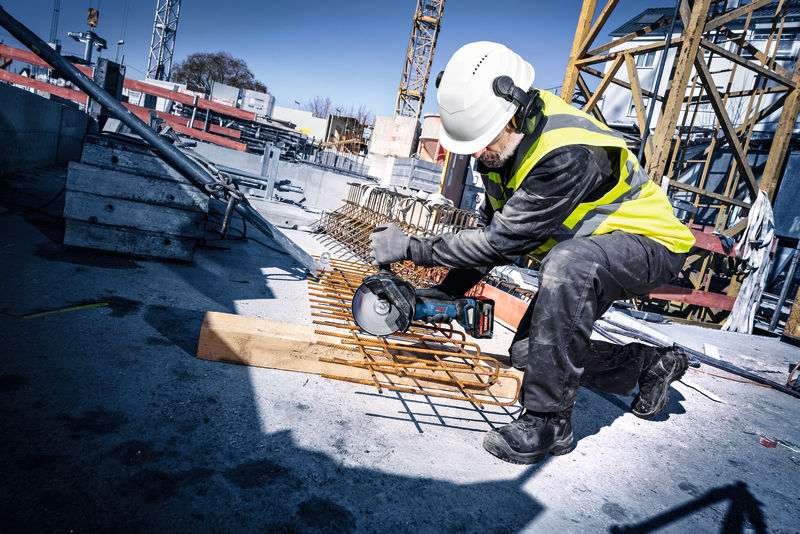 BOSCH EXPERT Akku-Winkelschleifer EXWS18V-180P