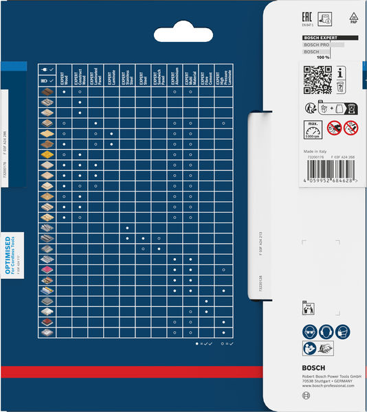 BOSCH EXPERT Stainless Steel Kreissägeblatt, 150x20 mm, Z32 BOSCH EXPERT Stainless Steel Kreissägeblatt, 150x20 mm, Z32
