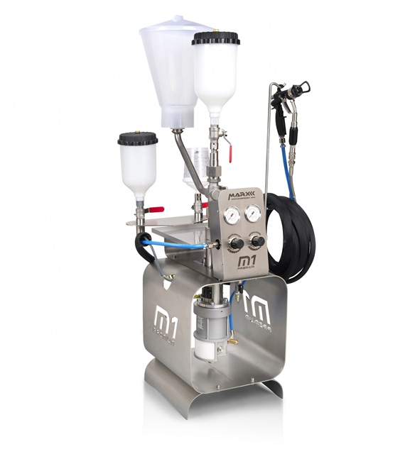 MARX Farbspritzgerät M1 Premium Vollaustattung 6 Ltr. + HSM Adapter + 2x 2 Ltr.