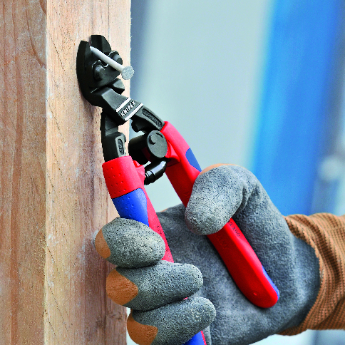 KNIPEX KNIPEX 71 22 200 T CoBolt® Kompakt-Bolzenschneider 200 mm schwarz atramentiert mit schlanken Mehrkomponenten-Hüllen, mit integrierter Befestigungsöse zum Anbringen einer Absturzsicherung KNIPEX KNIPEX 71 22 200 T CoBolt® Kompakt-Bolzenschneider 200 mm schwarz atramentiert mit schlanken Mehrkomponenten-Hüllen, mit integrierter Befestigungsöse zum Anbringen einer Absturzsicherung