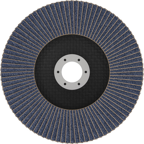BOSCH X451 Fächerschleifscheibe, 150 x 22,23 mm, K60, Z29, 15-tlg BOSCH X451 Fächerschleifscheibe, 150 x 22,23 mm, K60, Z29, 15-tlg