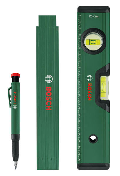 BOSCH Handwerkzeuge Markierungs-Set, 3-tlg.