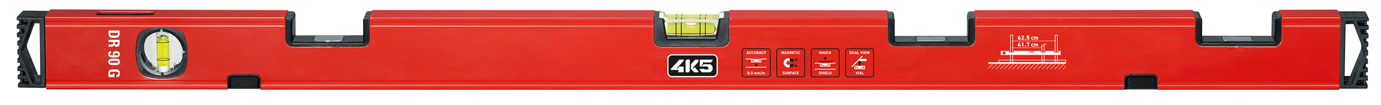 LASERLINER 4K5 Trockenbau Wasserwaage DR 90 G