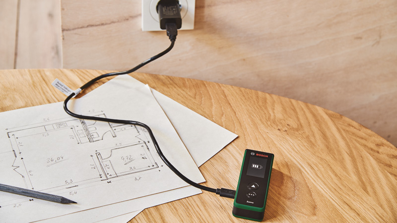 BOSCH Digitaler Laser-Entfernungsmesser Zamo Set