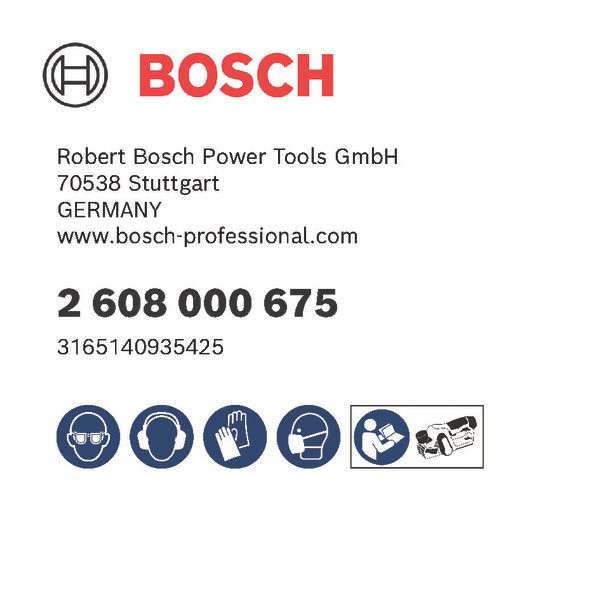 BOSCH Staubbeutel für GHO 12V-20