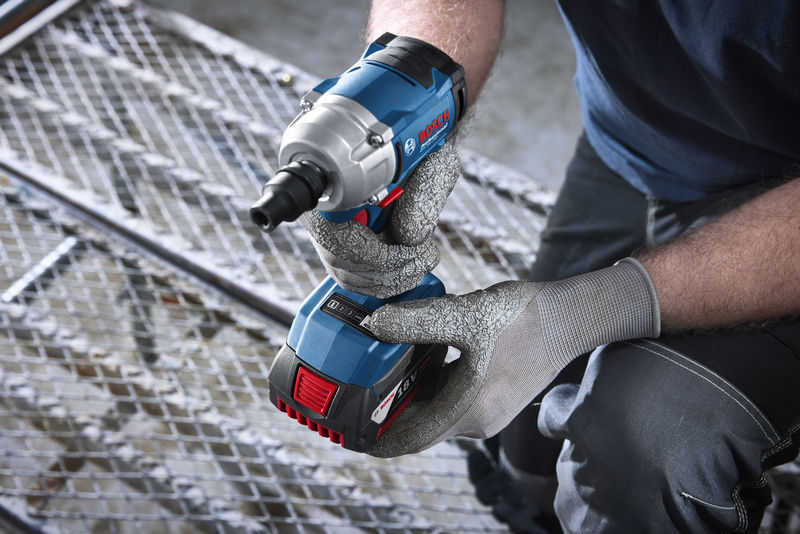 BOSCH Akku-Drehschlagschrauber GDS 18V-350 in L-BOXX