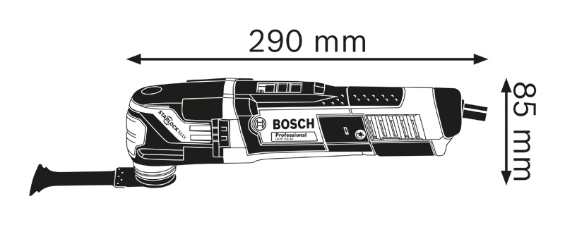 BOSCH Multi-Cutter GOP 55-36 im Karton