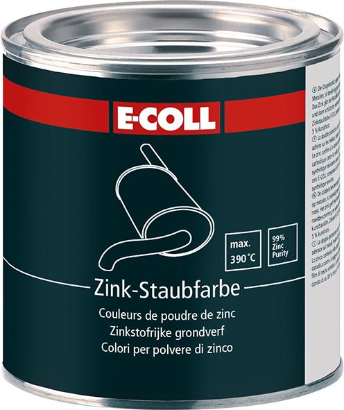 E-COLL Zink-Staubfarbe 375ml/800g Dose E-COLL
