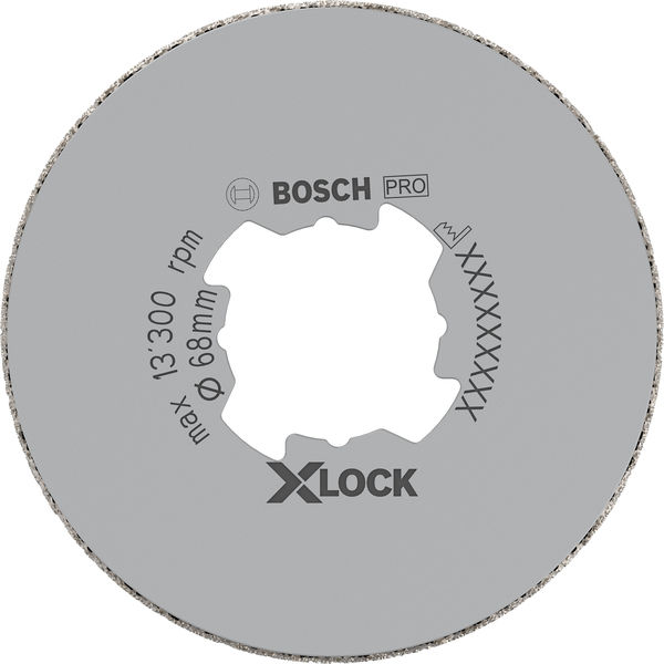 BOSCH PRO Ceramic dry Trockenbohrkrone, 68 x 35 mm, X-Lock