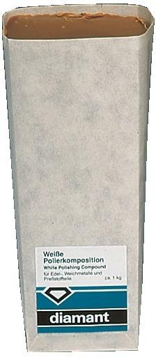 DIAMANT Schleif- und Polierpaste 700g weiß-beige diamant