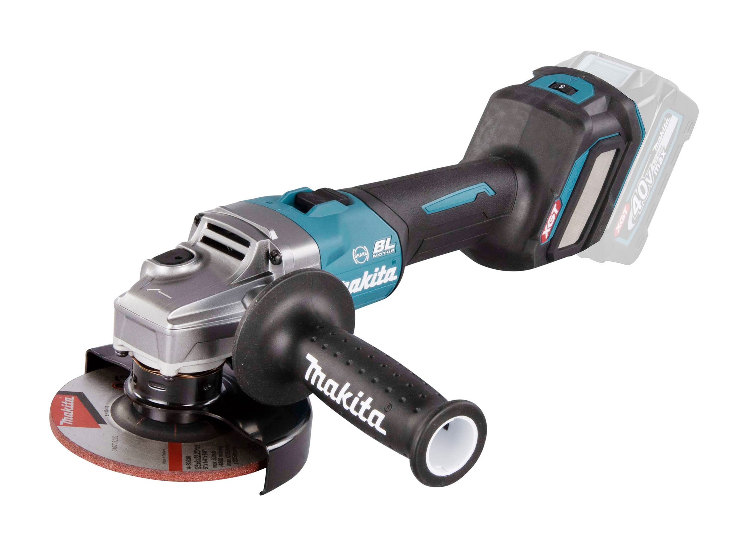 MAKITA Akku-Winkelschleifer 40V max. (ohne Ladegerät und Akkus) MAKITA Akku-Winkelschleifer 40V max. (ohne Ladegerät und Akkus)