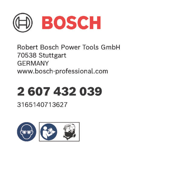 BOSCH Nassfilterbeutel