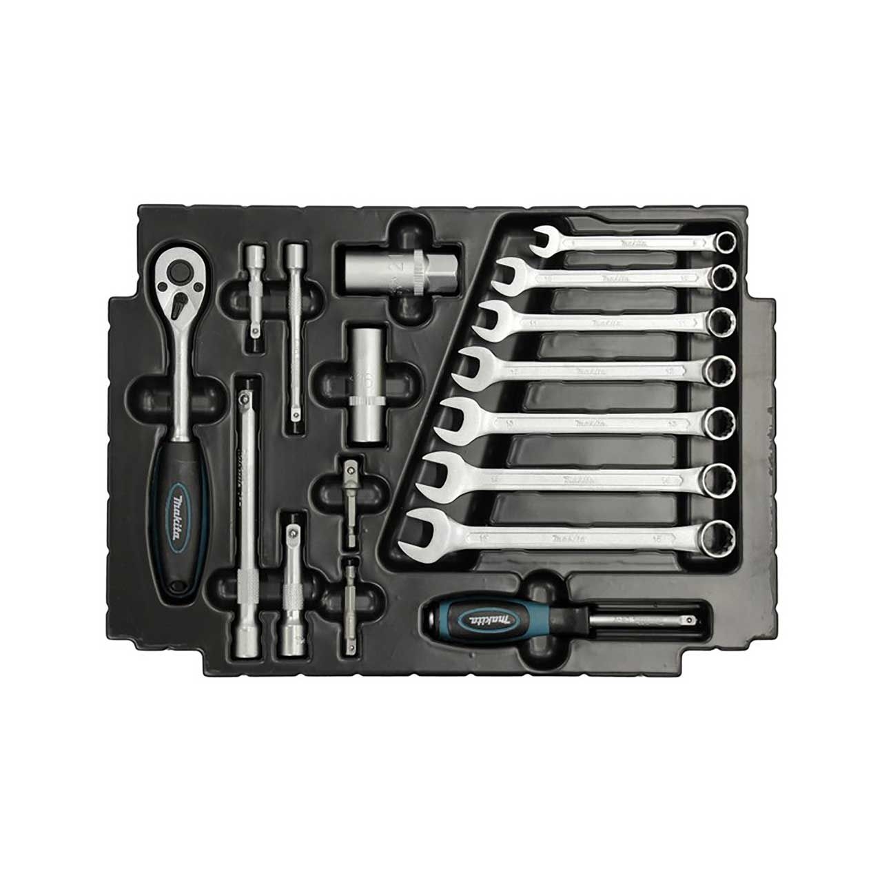 MAKITA Werkzeug-Set 120-teilig im Makpac MAKITA Werkzeug-Set 120-teilig im Makpac