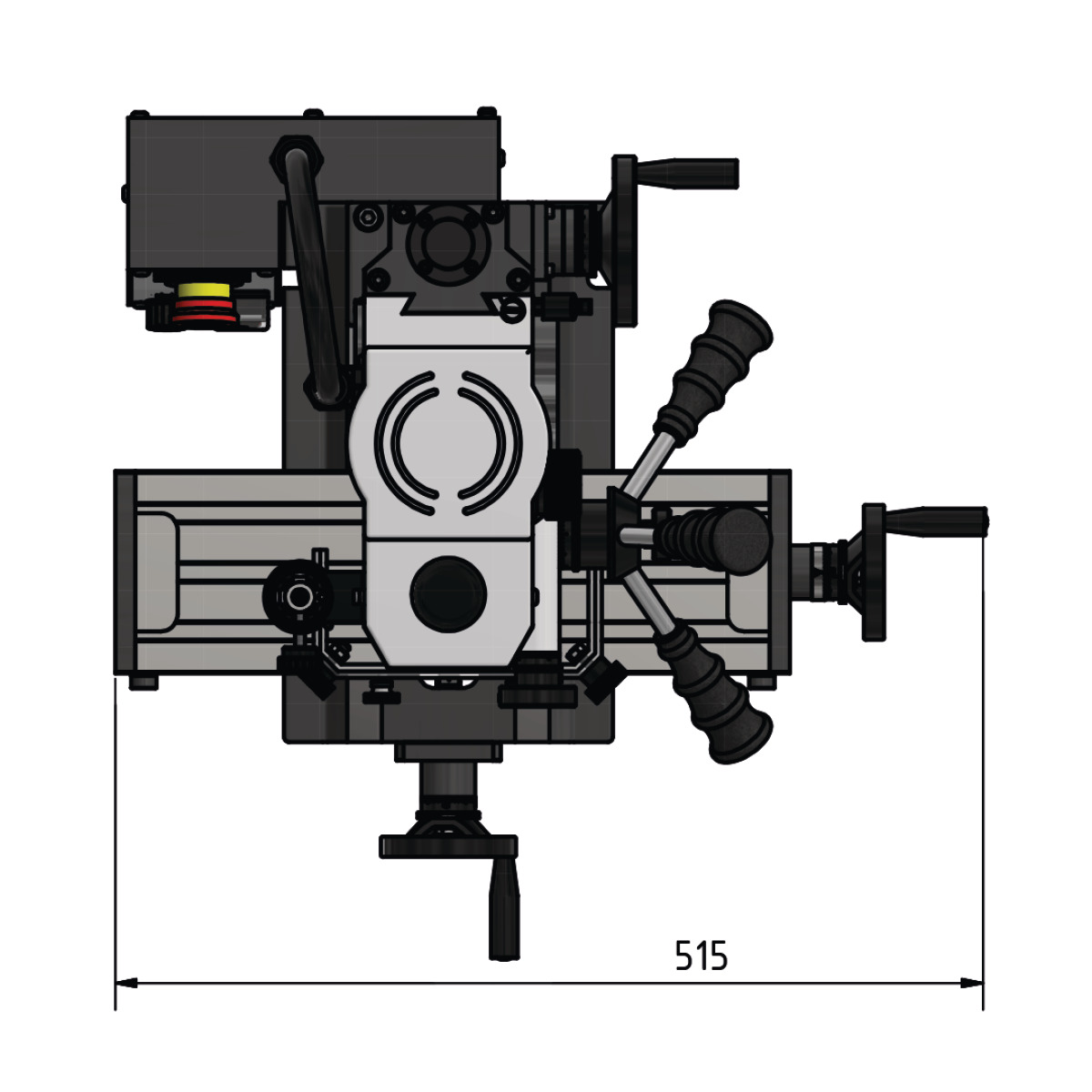 STÜRMER Bohr- und Fräsmaschine Optimum OPTImill MH 15V