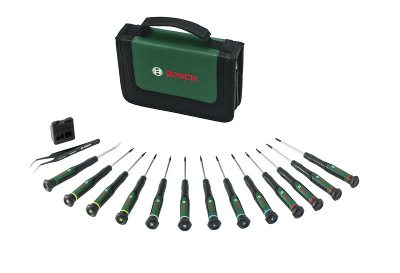BOSCH Handwerkzeuge Präzisionsschraubendreher-Set 15-tlg. BOSCH Handwerkzeuge Präzisionsschraubendreher-Set 15-tlg.