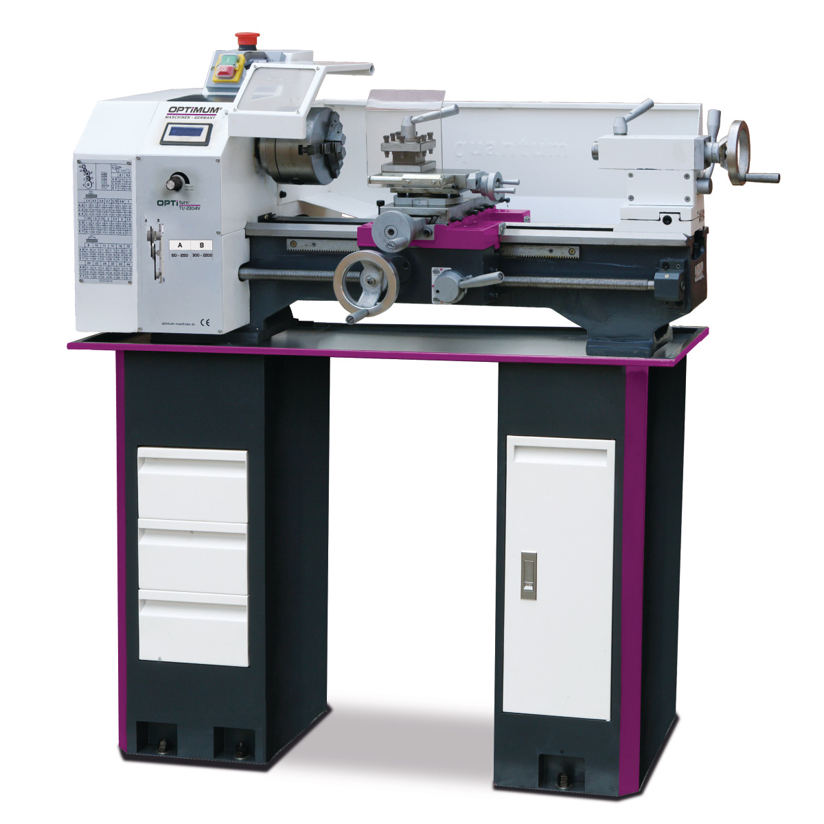 STÜRMER Drehmaschine Optimum OPTIturn TU 2304V