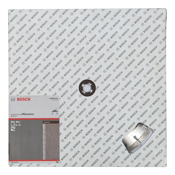 BOSCH Diamanttrennscheibe Standard for Abrasive, 450 x 25,40 x 3,6 x 10 mm BOSCH Diamanttrennscheibe Standard for Abrasive, 450 x 25,40 x 3,6 x 10 mm