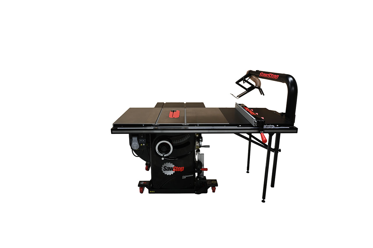 SAWSTOP schwebender Absaugarm - schwenkbar