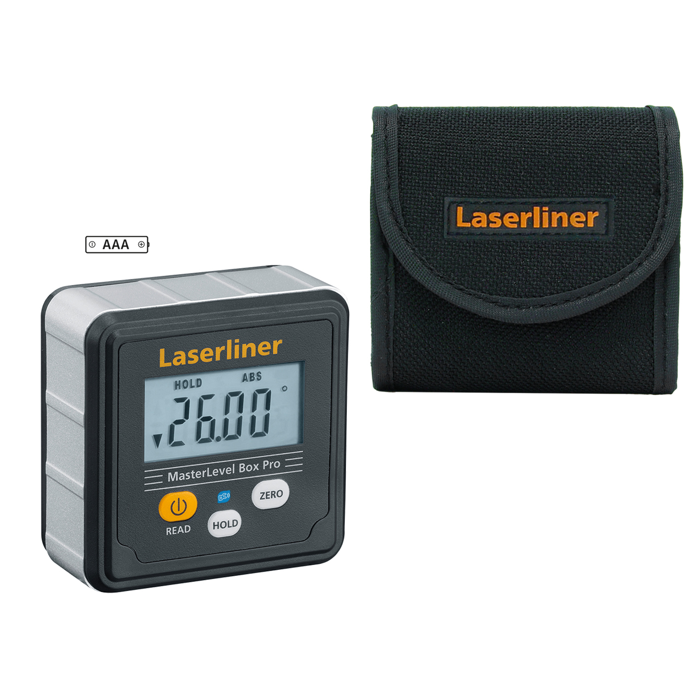 LASERLINER Digitale Elektronik-Wasserwaage MasterLevel Box Pro