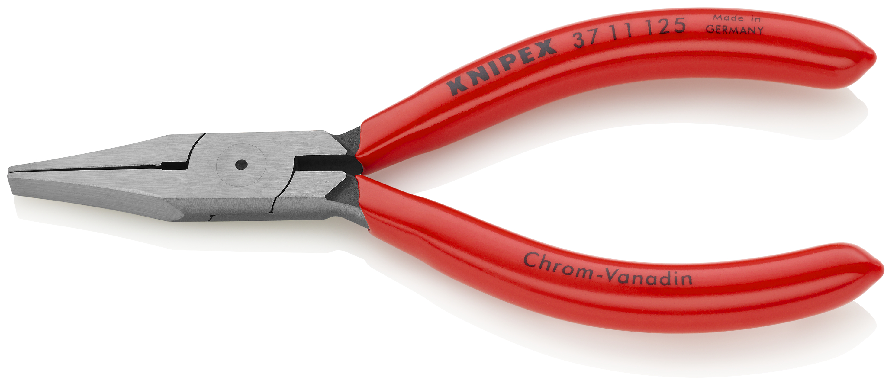 KNIPEX KNIPEX 37 11 125 Greifzange für Feinmechanik 125 mm schwarz atramentiert mit Kunststoff überzogen poliert KNIPEX KNIPEX 37 11 125 Greifzange für Feinmechanik 125 mm schwarz atramentiert mit Kunststoff überzogen poliert