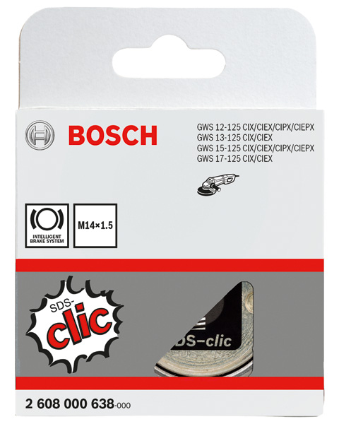 Bosch SDS clic Schnellspannmutter M 14 x 1,5 mm Bosch SDS clic Schnellspannmutter M 14 x 1,5 mm