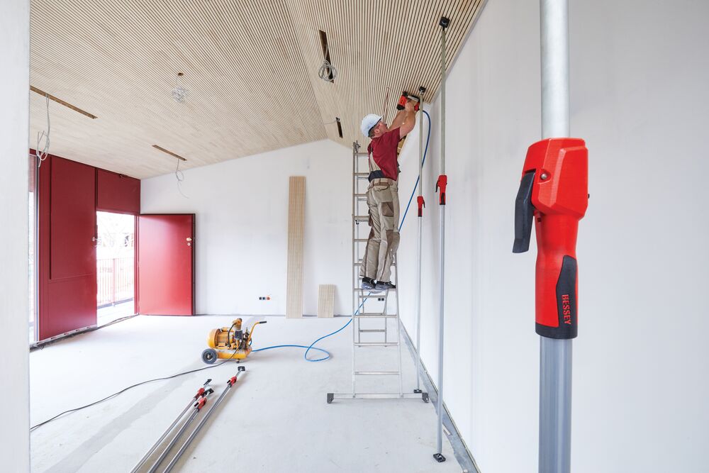 BESSEY Deckenstütze und Montagestütze STE mit Pumpgriff BESSEY Deckenstütze und Montagestütze STE mit Pumpgriff