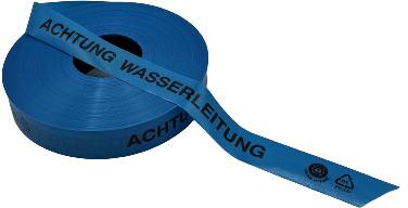 KELMAPLAST Trassen-Warnband 250 m Achtung Wasserleitung aus mind. 80% Regranulat Blauer Engel zertifiziert KELMAPLAST Trassen-Warnband 250 m Achtung Wasserleitung aus mind. 80% Regranulat Blauer Engel zertifiziert