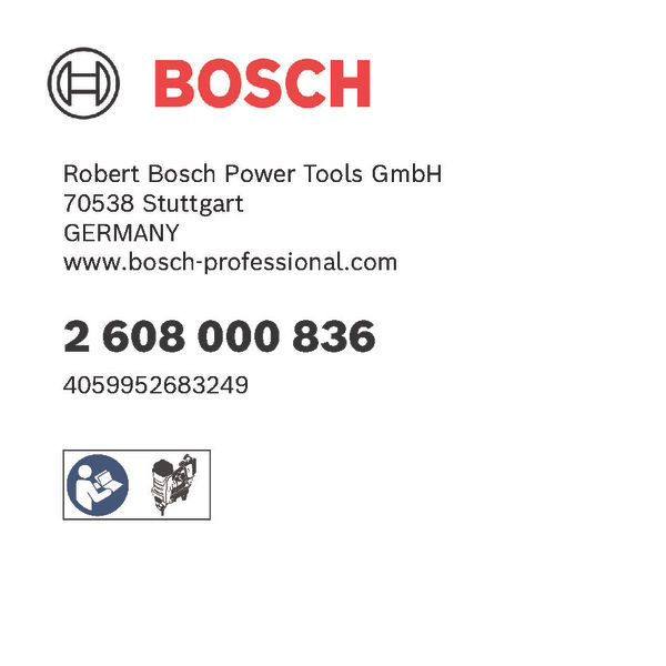 BOSCH Erweitertes Magazin