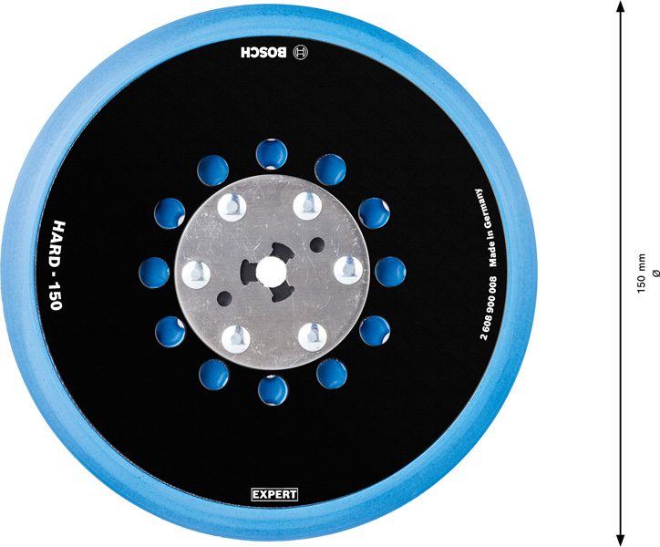 BOSCH EXPERT Universal-Multi-Loch-Schleifteller, 150 mm, hart