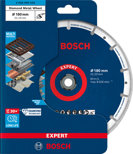 BOSCH EXPERT Diamond Metal Wheel Trennscheibe, 180x22,23 mm BOSCH EXPERT Diamond Metal Wheel Trennscheibe, 180x22,23 mm