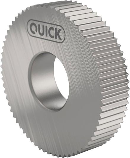 QUICK Rändelrad PM AA 21,5x5x8 H7 P1,2 QUICK