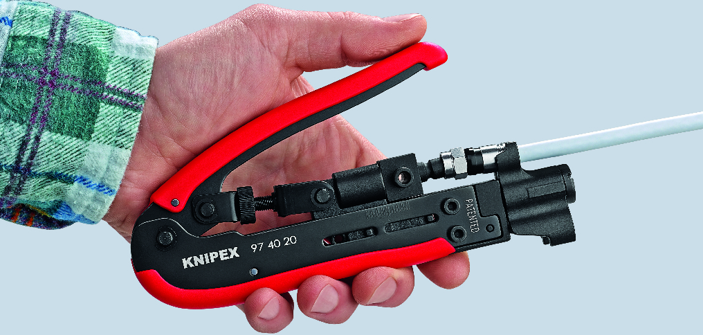 KNIPEX KNIPEX 97 40 20 SB Kompressionswerkzeug 175 mm