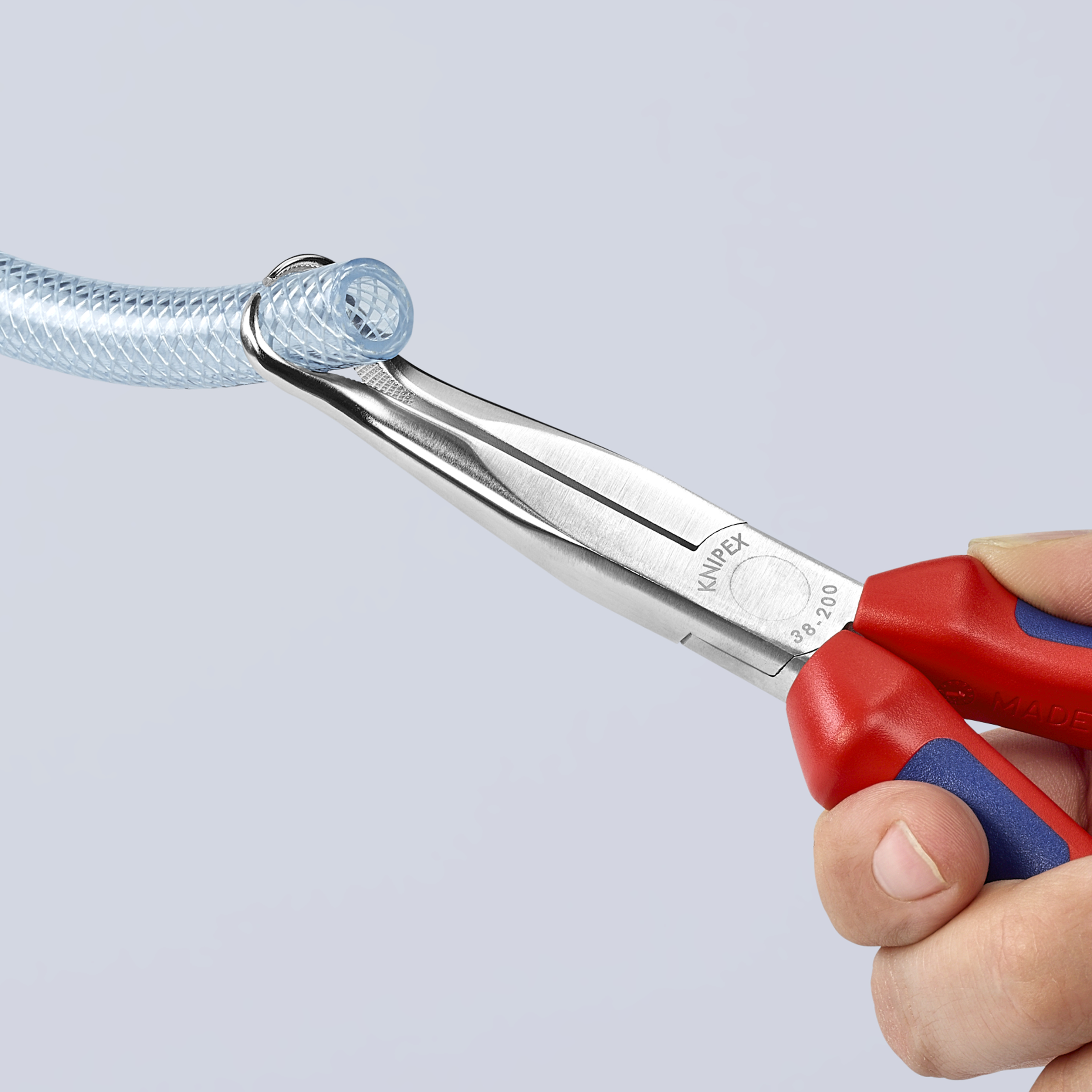 KNIPEX KNIPEX 38 95 200 Mechanikerzange 200 mm verchromt mit Mehrkomponenten-Hüllen KNIPEX KNIPEX 38 95 200 Mechanikerzange 200 mm verchromt mit Mehrkomponenten-Hüllen