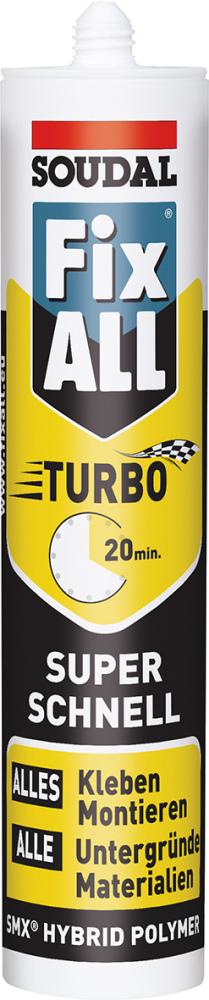 SOUDAL FIX ALL Fix ALL TURBO 290ml schnelle Verklebung