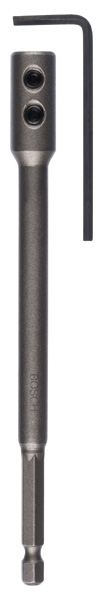 BOSCH Verlängerung 1/4-Zoll, Sechskantschaft für Flachfräsbohrer Self Cut Speed, 152mm BOSCH Verlängerung 1/4-Zoll, Sechskantschaft für Flachfräsbohrer Self Cut Speed, 152mm