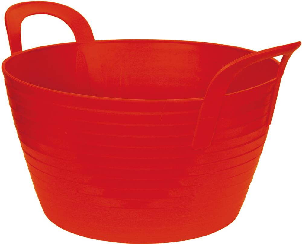 KERBL Flexibler Trog FlexBag rot 12 ltr.