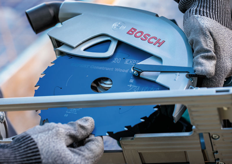 BOSCH EXPERT Construct Wood Kreissägeblatt, 165x1,6x20 mm, T24