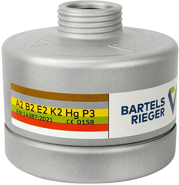 BARTELSRIEGER Kombifilter ABEK2HgP3 Schraubfilter BartelsRieger