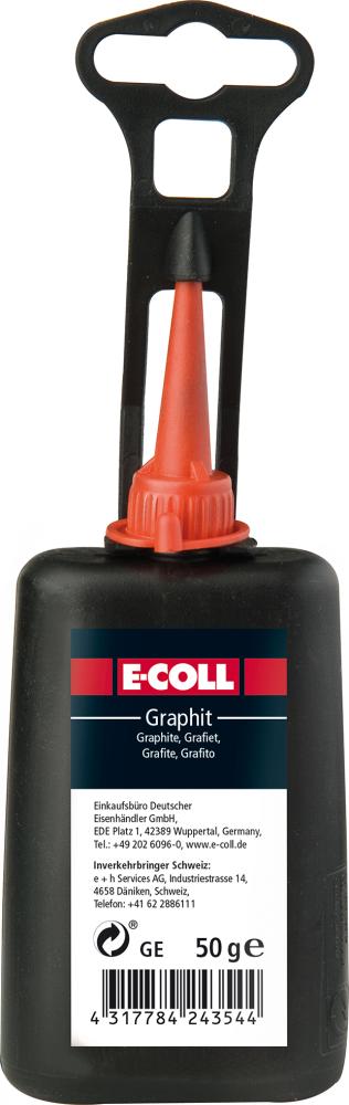 E-COLL Graphit 50g Flasche E-COLL E-COLL Graphit 50g Flasche E-COLL