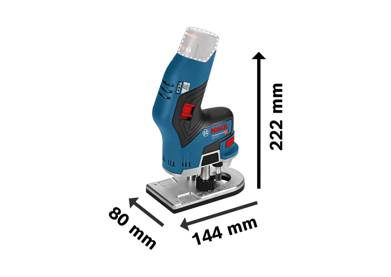 BOSCH Akku-Kantenfräse GKF 12V-8 in Karton BOSCH Akku-Kantenfräse GKF 12V-8 in Karton
