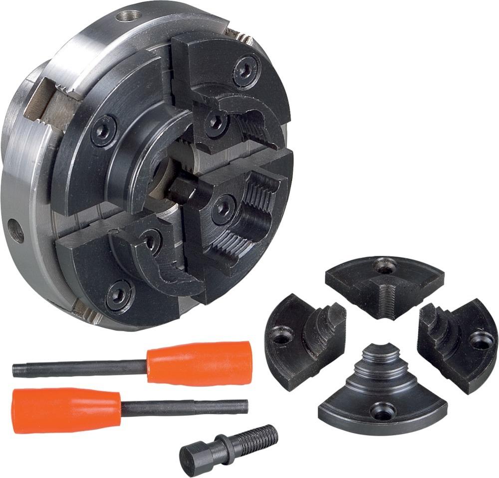 HOLZSTAR Vier-Backenfutter Ø 100 mm M33 x 3,5, Set 2