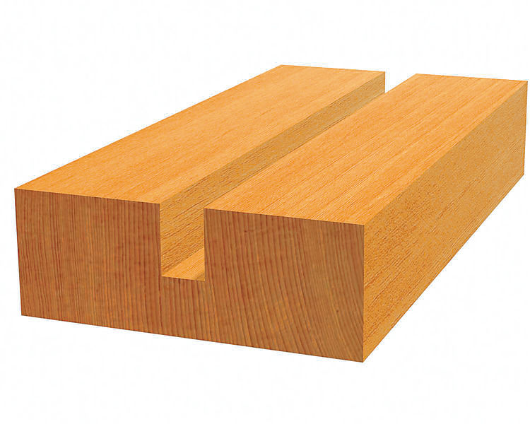 BOSCH Nutfräser Expert for Wood, Carbide, 12 mm, D1 12 mm, L 38,1 mm, G 80 mm