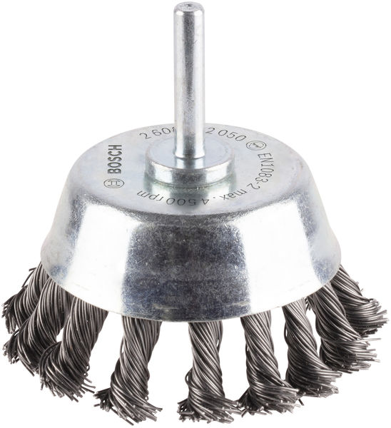 BOSCH PRO Metal heavy Topfbürste, gerader Schaft, 65 x 0,5 mm