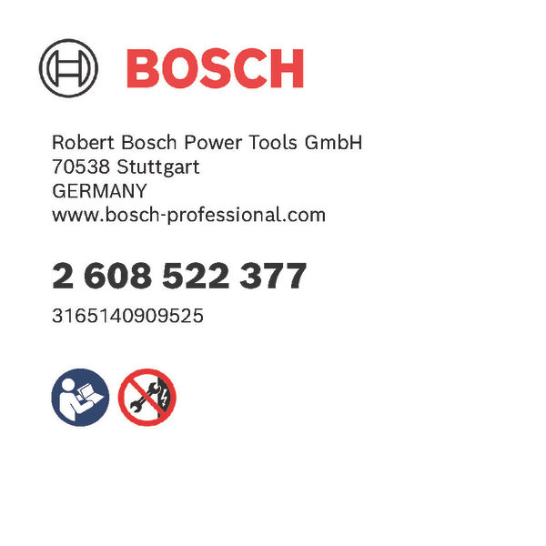 BOSCH 11 Stk. flexible Verlängerung aus Kunststoff SDB