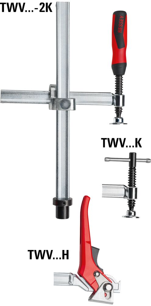 BESSEY Spannelement mit variabler Ausladung TWV BESSEY Spannelement mit variabler Ausladung TWV