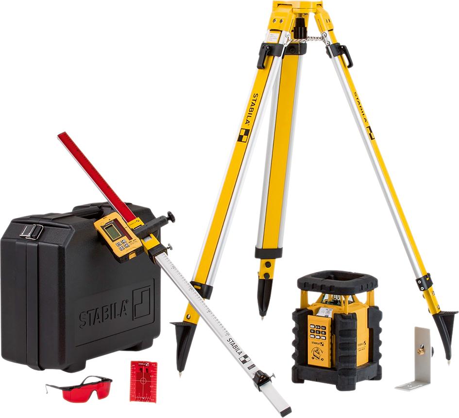 STABILA Rotationslaser LAR 350, 9-teiliges Set