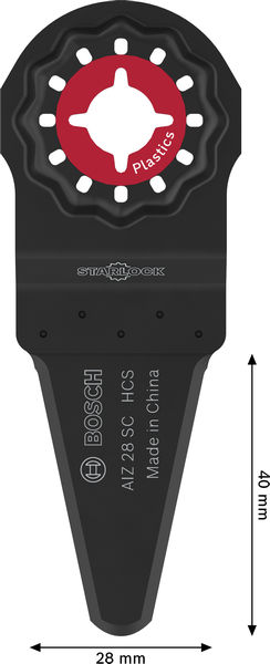 BOSCH AIZ 28 SC Kunststoff Schneider, Starlock, 28 x 40 mm BOSCH AIZ 28 SC Kunststoff Schneider, Starlock, 28 x 40 mm