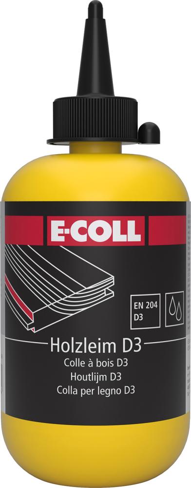 E-COLL Holzleim D3 250g Flasche wasserfest E-COLL E-COLL Holzleim D3 250g Flasche wasserfest E-COLL