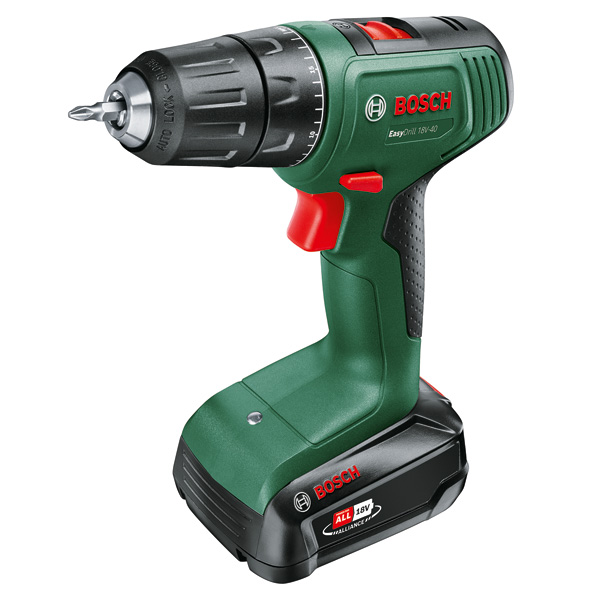 BOSCH Akku-Bohrschrauber EasyDrill 18V-40, 1 x Akku PBA 18V 2.0Ah BOSCH Akku-Bohrschrauber EasyDrill 18V-40, 1 x Akku PBA 18V 2.0Ah